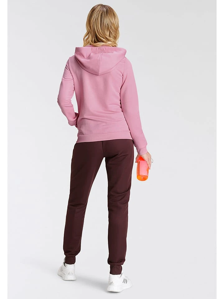 ADIDAS Trainingsanzug "Lin FT TS" In Rosa/ Braun – Bild 2