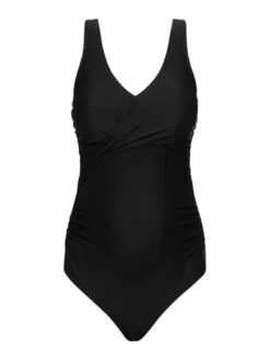 Umstandsbadeanzug In Schwarz