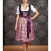 Dirndl "Alpentraum" In Schwarz/ Beere