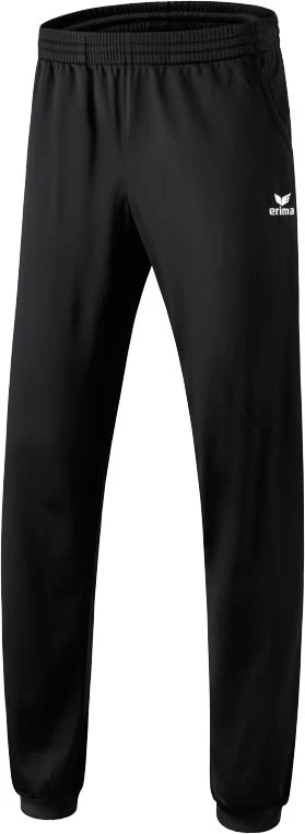ERIMA Polyester Trainingshose Mit Buendchen In Schwarz