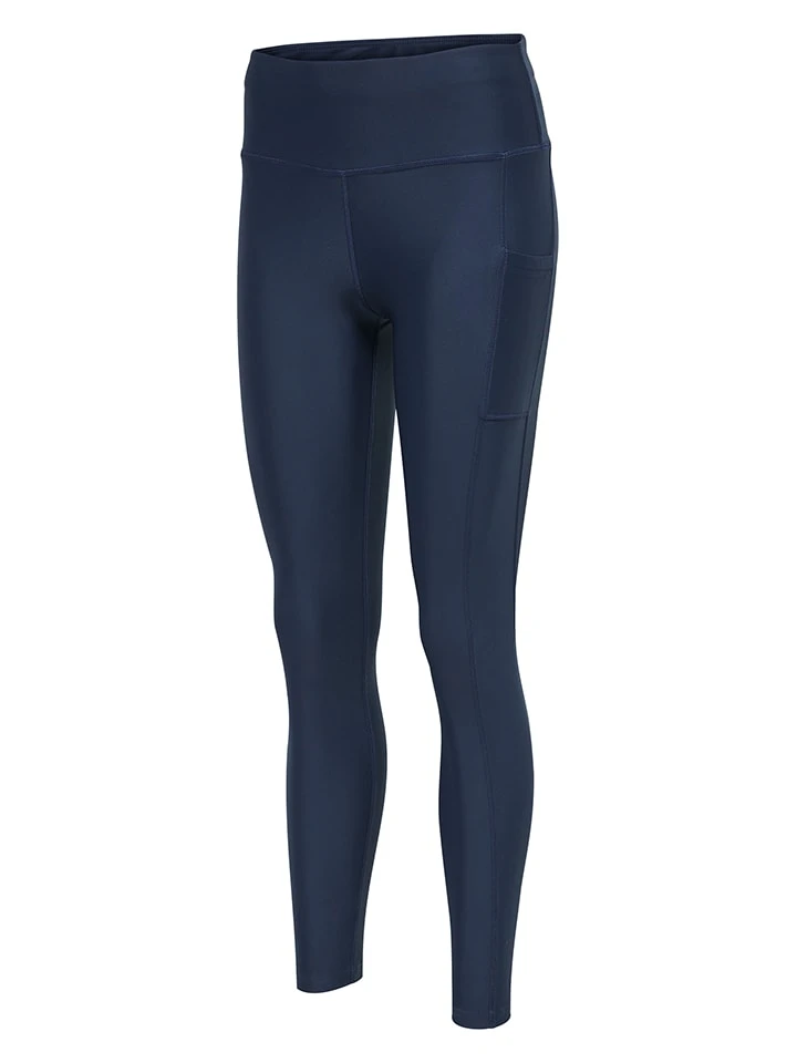 Hummel Trainingsleggings "TE Tola" In Dunkelblau – Bild 2