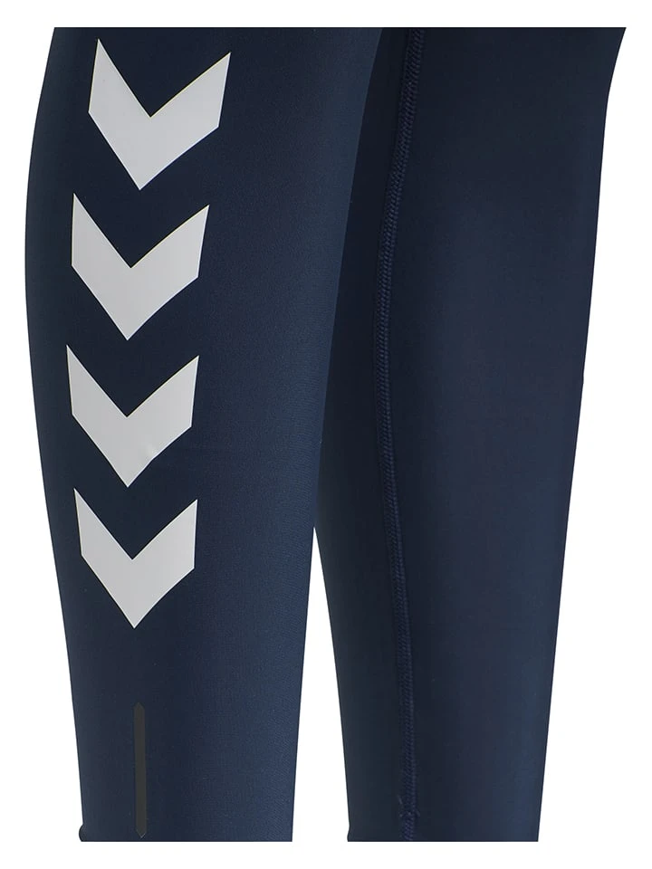 Hummel Trainingsleggings "TE Tola" In Dunkelblau – Bild 4