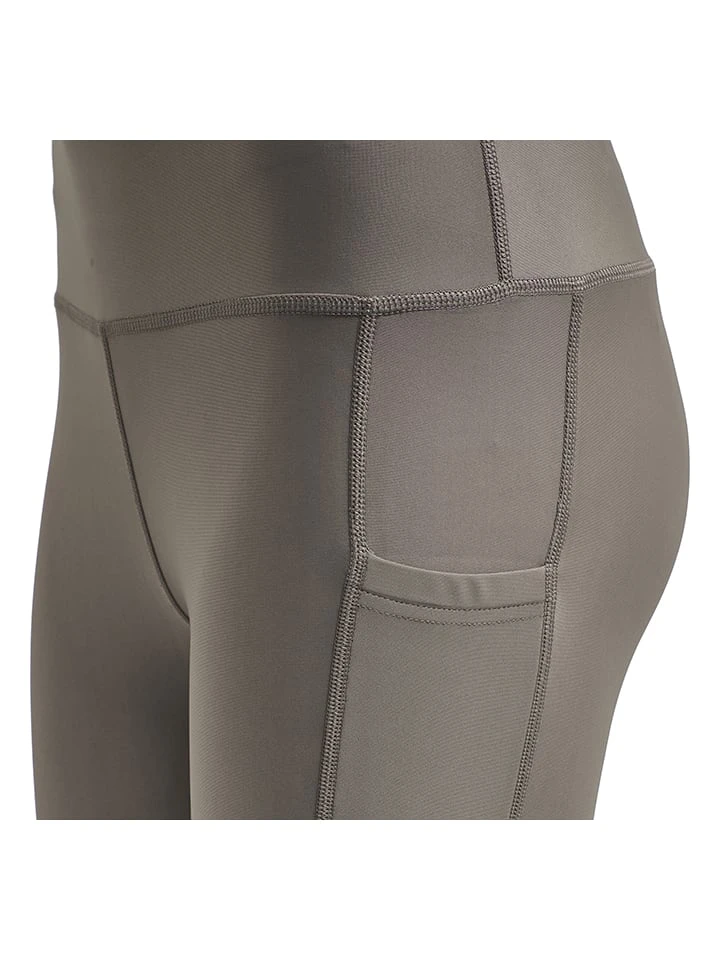 Hummel Trainingsleggings "TE Tola" In Taupe – Bild 5