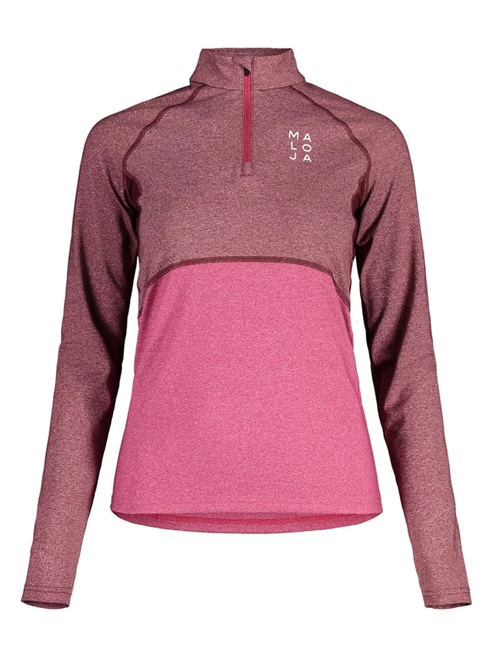 Maloja Trainingsshirt "NerberryM" In Pink
