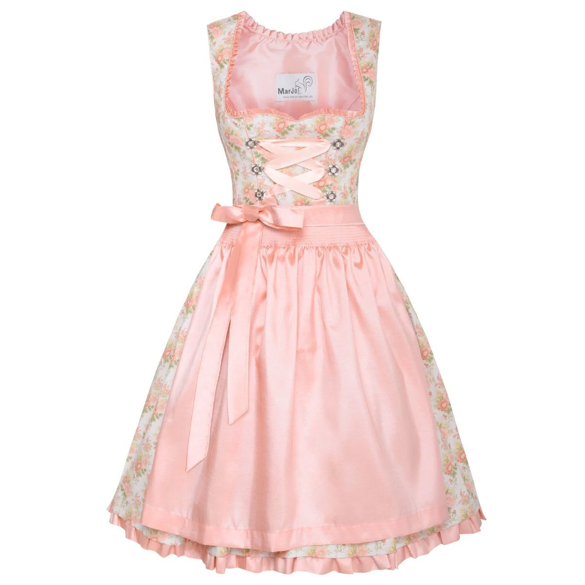 Mini Dirndl In Weiß