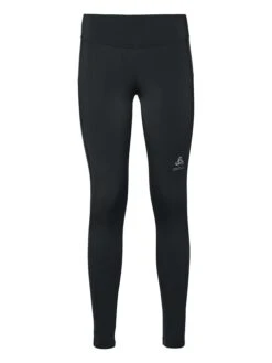 Odlo Laufleggings "Essential Warm" In Schwarz