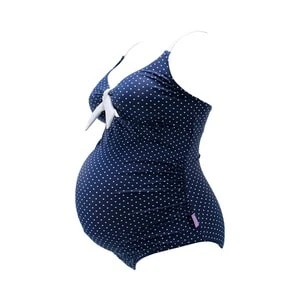 Umstands-Badeanzug Antonie B-D Cup In Blau – Bild 3