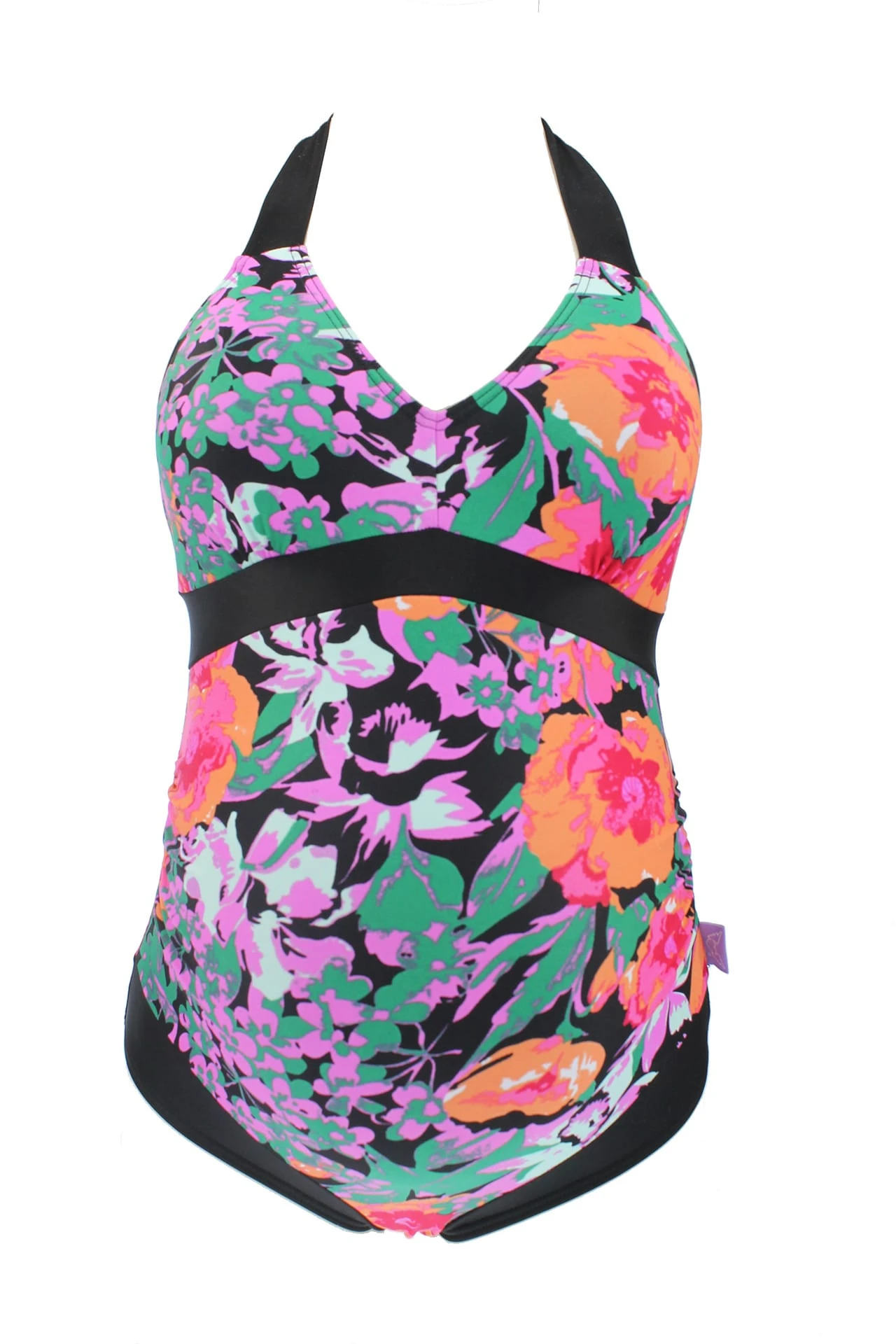 Umstandsbadeanzug "AMAYA" In Blumendruck