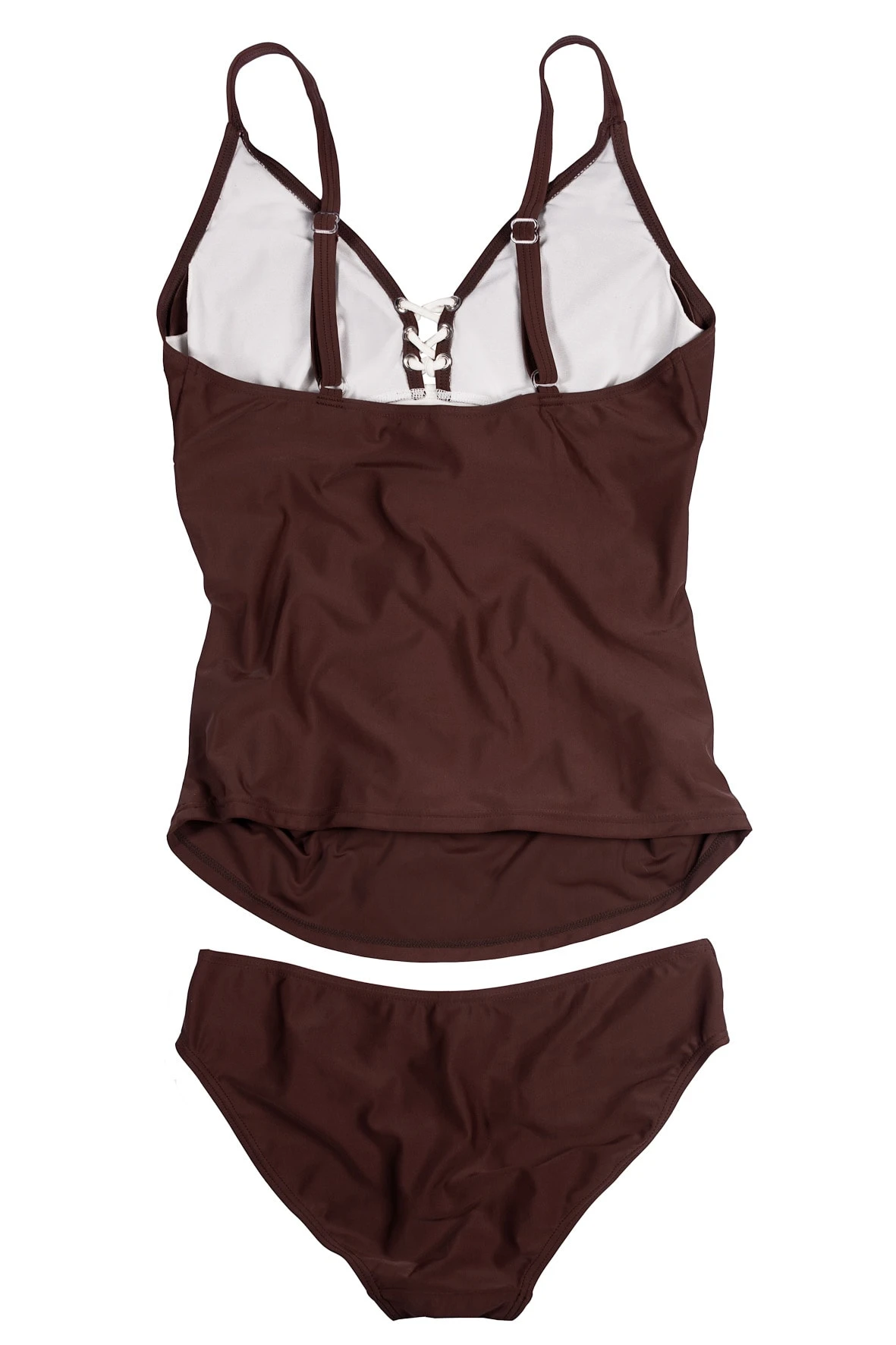 Umstandstankini ALYSSA In Mocca-Creme – Bild 2