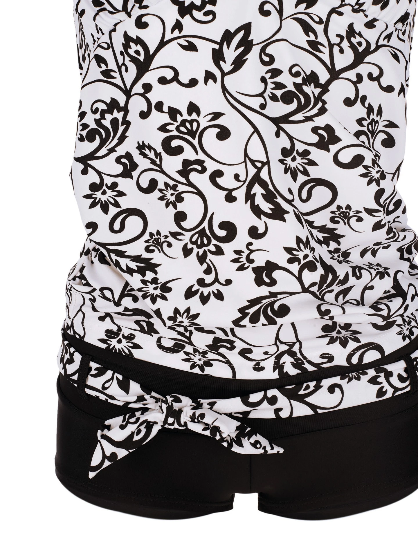 Umstandstankini "Black&White" D/E Cup Mit Bügeln, Schwarz-Weiß – Bild 5