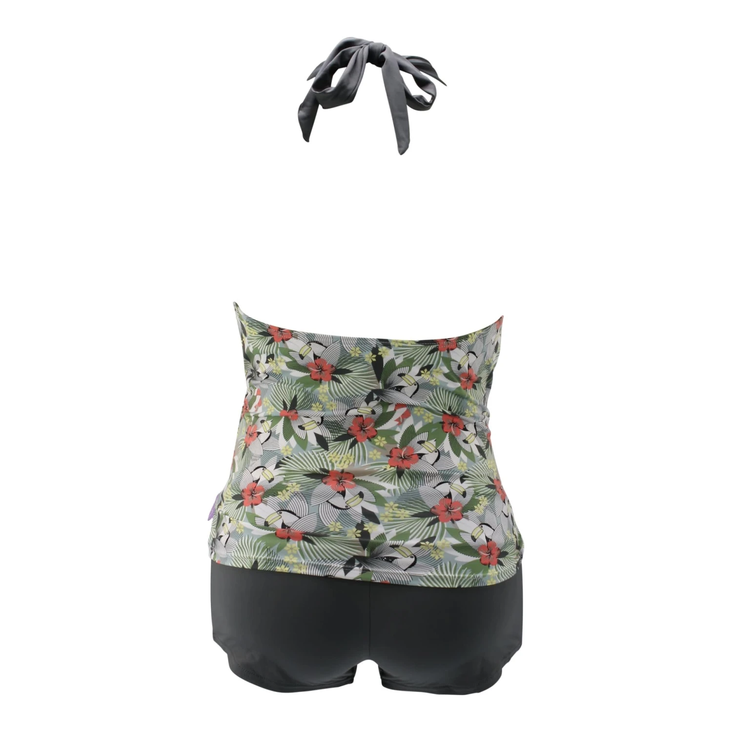 Umstandstankini "TUKINI" In Hawaiitukan-Druck – Bild 8