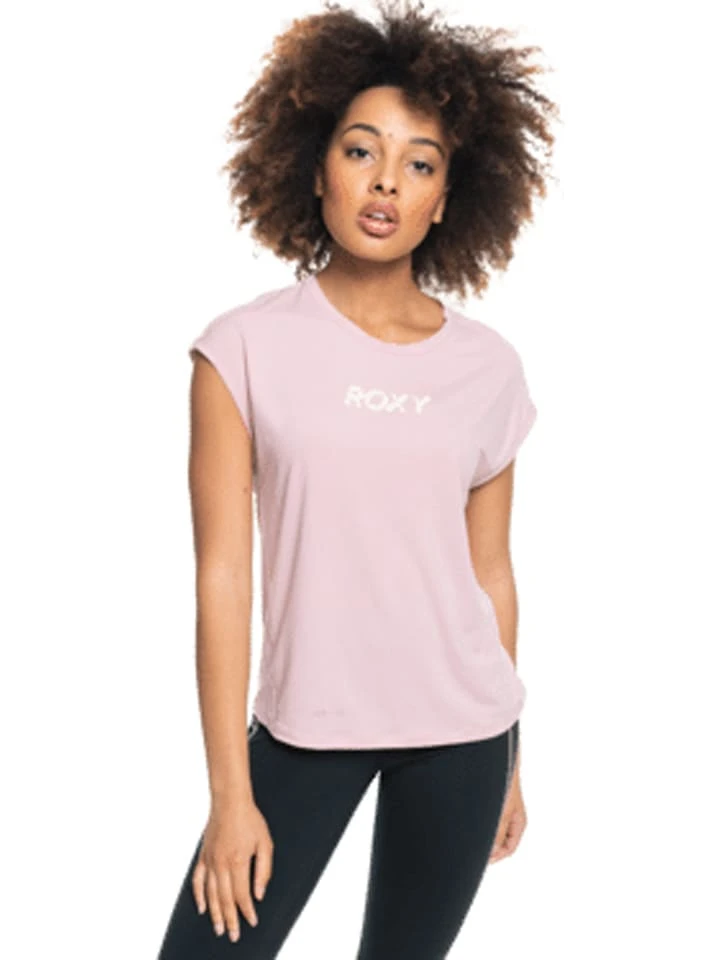 Roxy Trainingsshirt "Training Girl" In Rosa – Bild 2