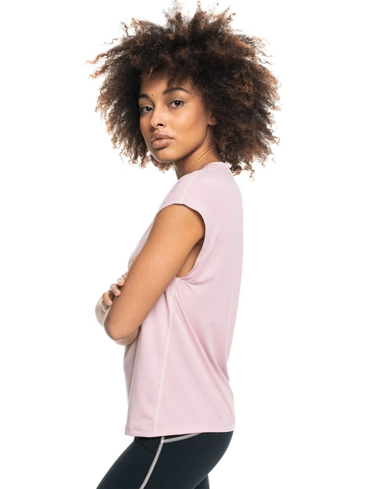 Roxy Trainingsshirt "Training Girl" In Rosa – Bild 3