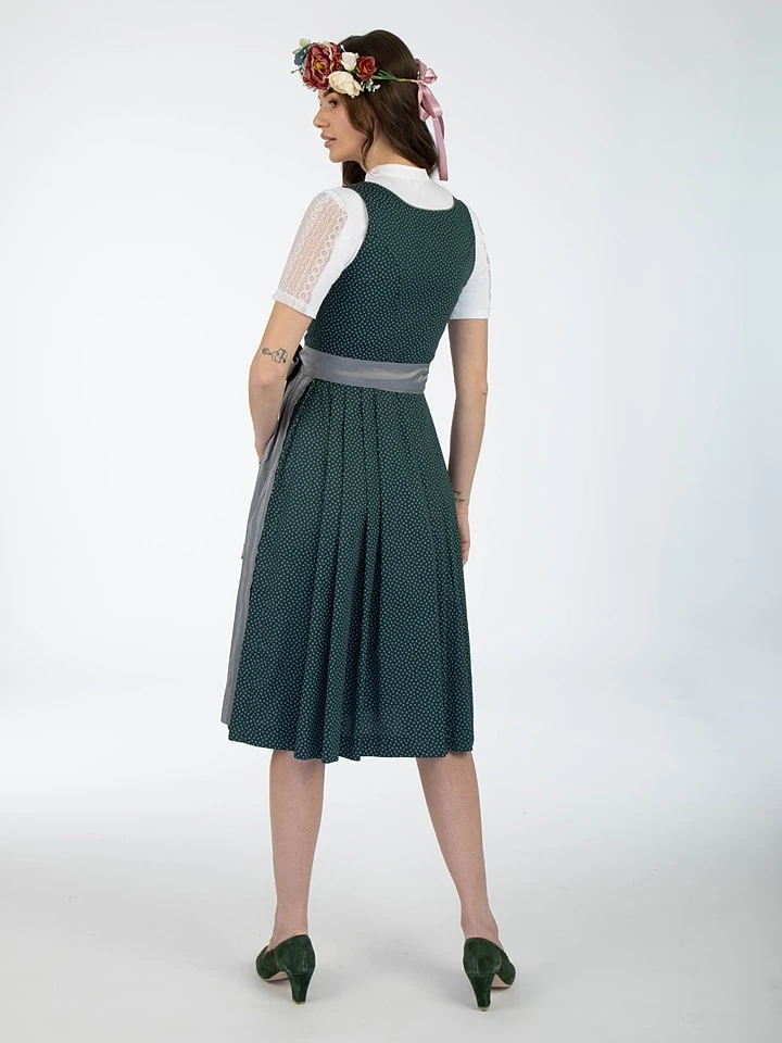 Dirndl In Dunkelgrün – Bild 2
