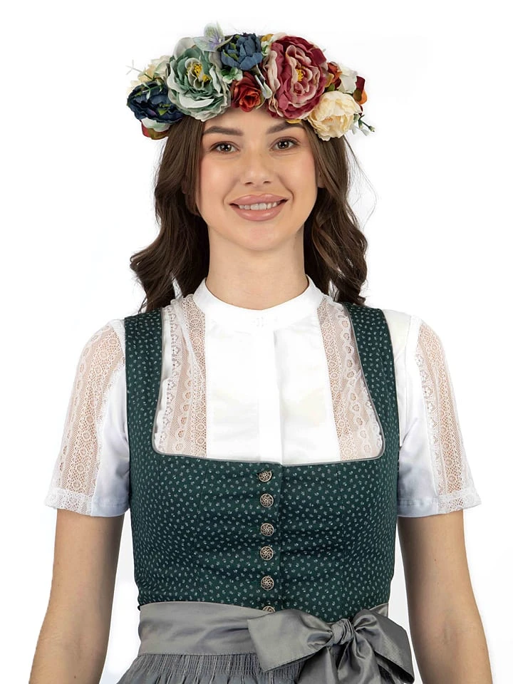 Dirndl In Dunkelgrün – Bild 3