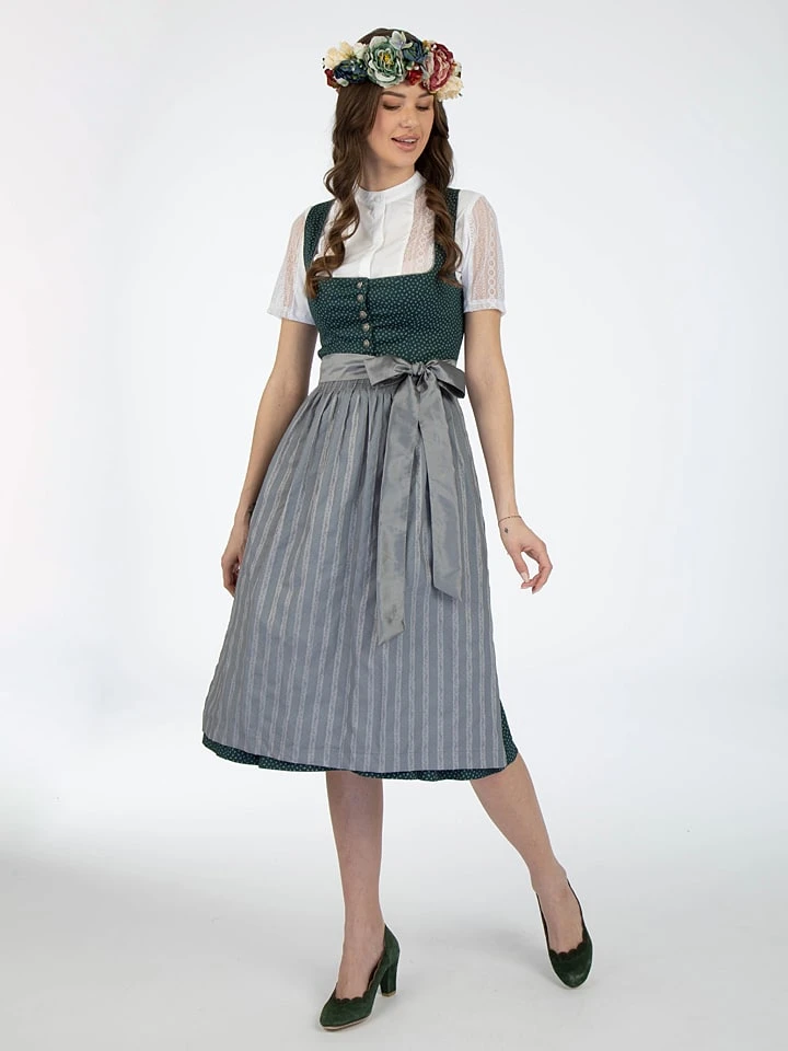 Dirndl In Dunkelgrün